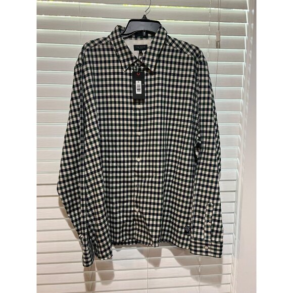 Ted Baker Other - Ted Baker Long Sleeve Button Up Flannel Shirt NWT - MSRP‎ $160 Size 7/XXL